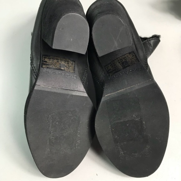 Emu Australia Black Fur Lined Ankle Boots Sz 5 New - Picture 6 of 8